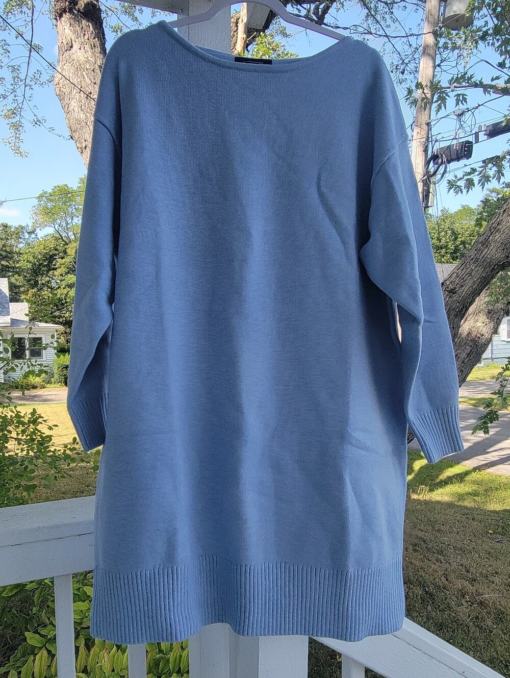 BANANA REPUBLIC, Sweater Dress, Size XL, Color-light Blue, *beautiful*